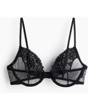 H&M Bügel-BH aus Spitze - Schwarz