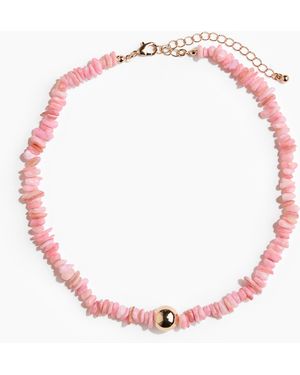 H&M Halskette mit Perlen - Pink