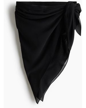 H&M Dreieckstuch - Schwarz