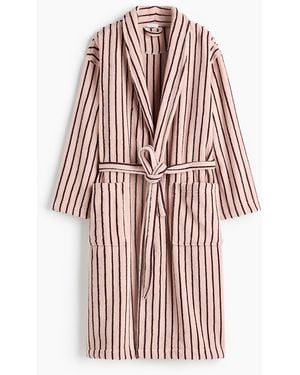 H&M Ochtendjas Van Katoenen Badstof - Roze