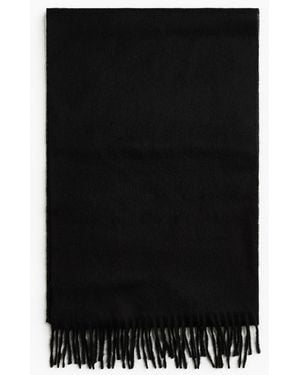 H&M Kaschmirschal - Schwarz