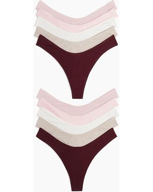 H&M 10er-Pack Baumwolltangas - Mehrfarbig