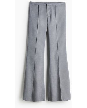 H&M Elegante ausgestellte Hose - Grau