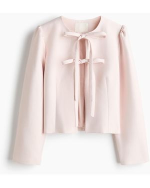 H&M Jacke zum Binden - Pink
