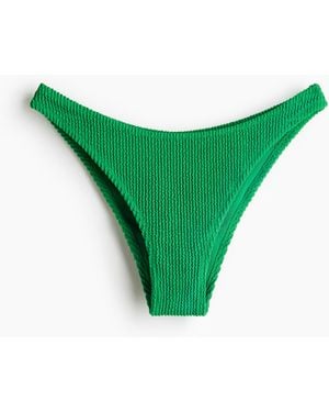 H&M Cheeky Bikinihose - Grün