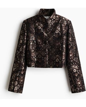 H&M Jack Van Brokaat Met Schoudervullingen - Zwart