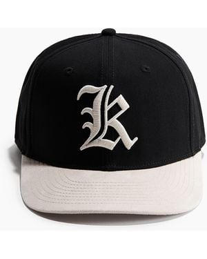 H&M Cap mit Motivstickerei - Schwarz