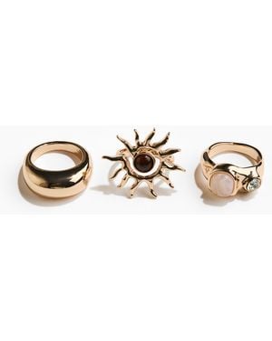 H&M Set Van 3 Ringen - Meerkleurig