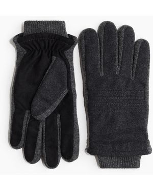 H&M Handschuhe aus Wollmix - Schwarz