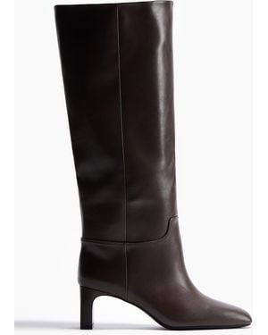 H&M Kniehohe Stiefel - Schwarz
