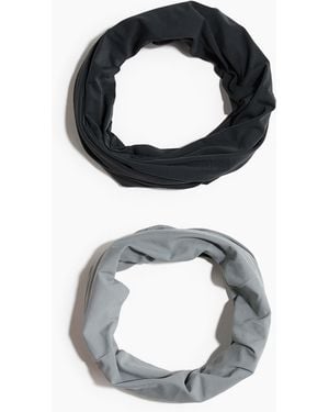 H&M 2er-Pack Halswärmer - Schwarz