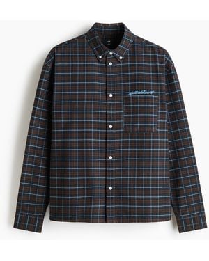 H&M Overhemd Van Oxfordkatoen - Zwart