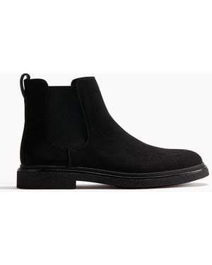 H&M Chelseaboots - Schwarz