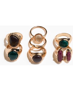 H&M 7er-Pack Ringe - Mehrfarbig