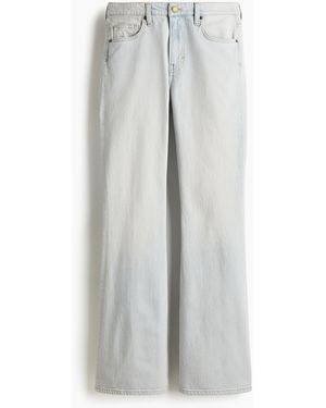H&M Flared High Jeans - Wit