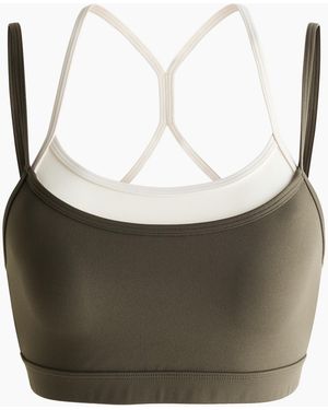 H&M Sport-BH mit SoftMove - Grau