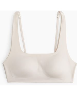 H&M Wattierter Soft-BH aus Mikrofaser - Weiß