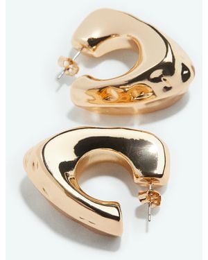 H&M Hoop-Ohrringe - Mettallic