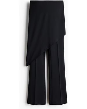 H&M Dressed Broek Met Rok - Zwart
