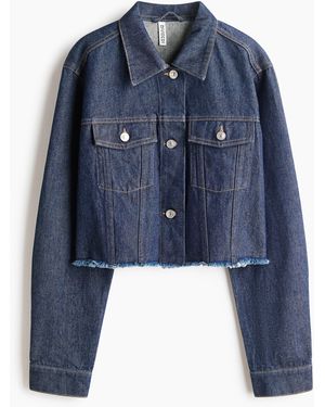 H&M Kurze Denimjacke - Blau