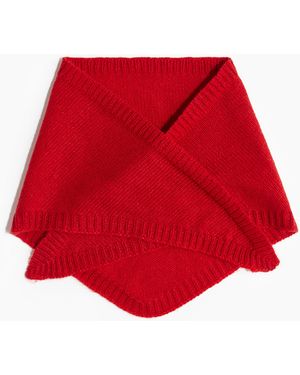H&M Gestricktes Dreieckstuch - Rot