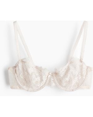 H&M Kanten Beugel-bh - Wit