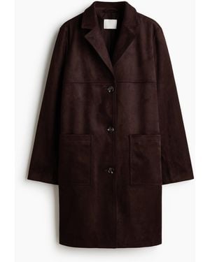 H&M Knielanger Mantel - Mehrfarbig