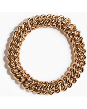 H&M Chunky Armkette - Mettallic