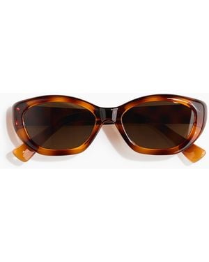 H&M Cat-eyezonnebril - Bruin