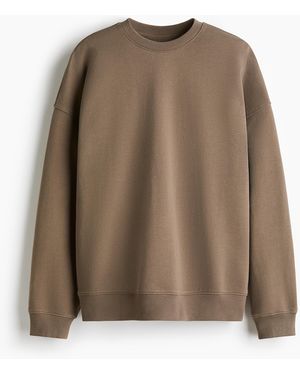 H&M Sport-Sweatshirt - Braun