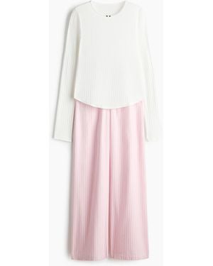 H&M Katoenen Pyjama - Roze