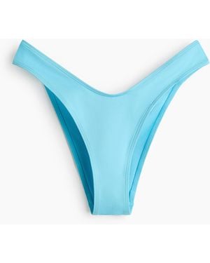 H&M Tanga-Bikinihose Brazilian - Blau
