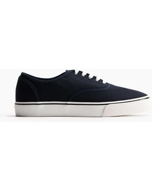 H&M Sneaker aus Canvas - Schwarz