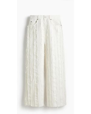 H&M Frayed jeans - Weiß
