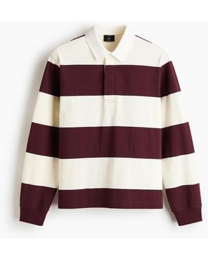 H&M Katoenen Rugbyshirt - Wit