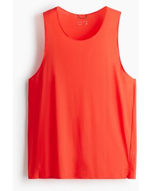 H&M Lauf-Tanktop mit DryMoveTM in Regular Fit - Rot