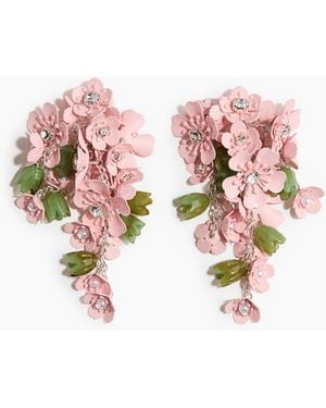 H&M Cluster-Ohrringe mit Blumendetails - Pink