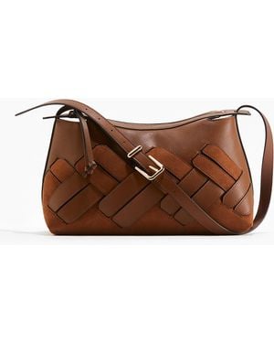 H&M Schoudertas - Bruin