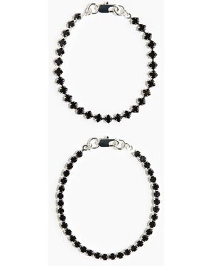 H&M 2er-Pack Armbänder - Schwarz