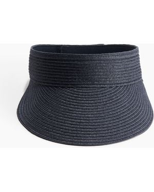 H&M Sonnenschild aus Stroh - Blau