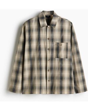 H&M Pyjama aus Popeline - Grün