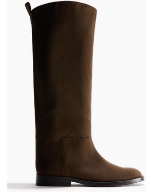 H&M Kniehohe Stiefel - Braun