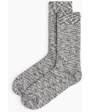H&M Gerippte Socken - Grau