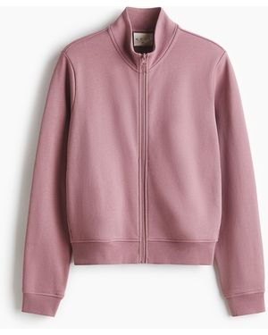 H&M Trainingsjacke in Slim Fit - Pink