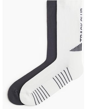 H&M 2er-Pack Sportsocken mit DryMoveTM - Weiß