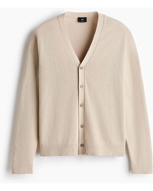 H&M Cardigan in Relaxed Fit - Natur