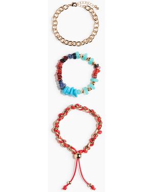 H&M 3er-Pack Armbänder - Weiß
