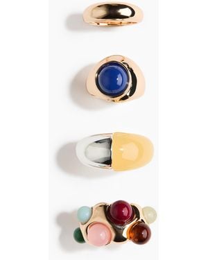 H&M Set Van 4 Ringen - Wit