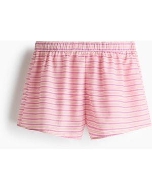 H&M Katoenen Strandshort - Roze