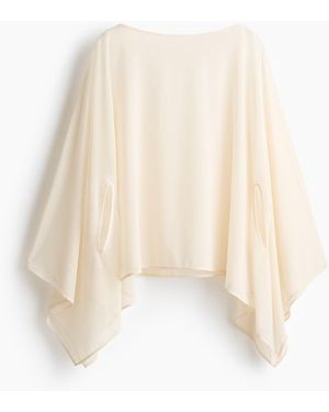 H&M Cape Van Mesh - Naturel